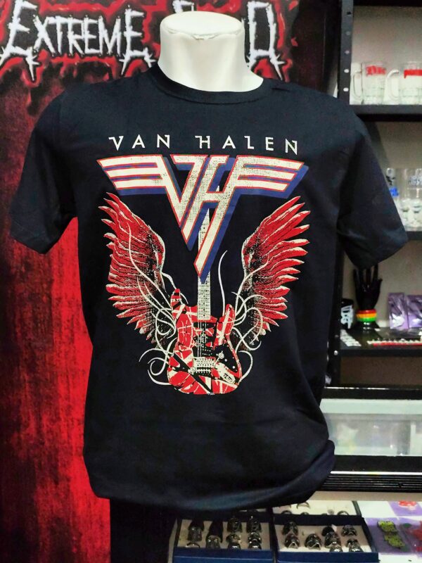 Camiseta Van Halen - Guitarra Frankstein - Bomber - Image 3