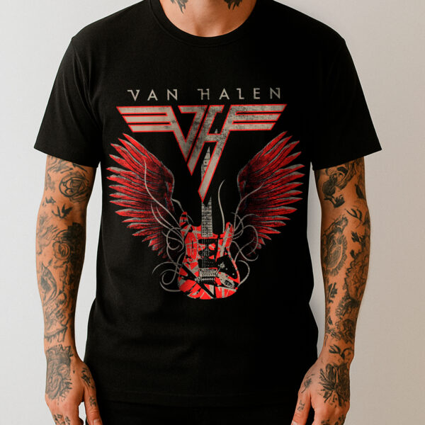 Camiseta Van Halen - Guitarra Frankstein - Bomber