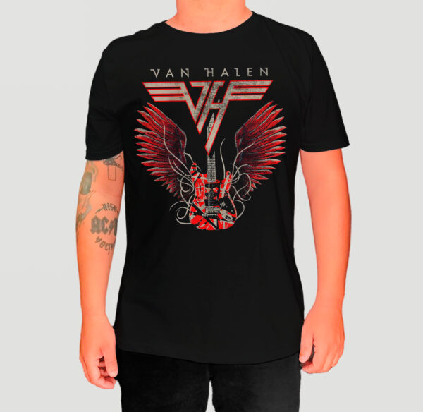 Camiseta Van Halen - Guitarra Frankstein - Bomber