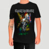 Camiseta Oficial Iron Maiden - Moto Maiden England (Frente e Costas)