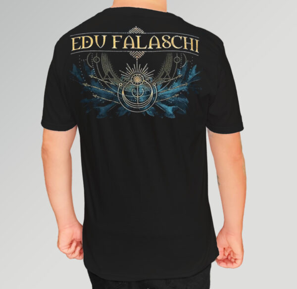 Camiseta Oficial Edu Falaschi - Face Of The Storm (Frente e Costas) - Image 2