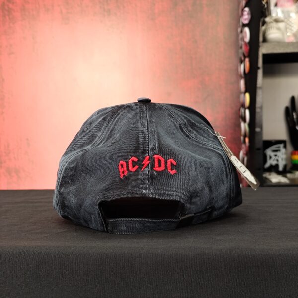 Boné Bordado Estonado - AC/DC - Imagem 4