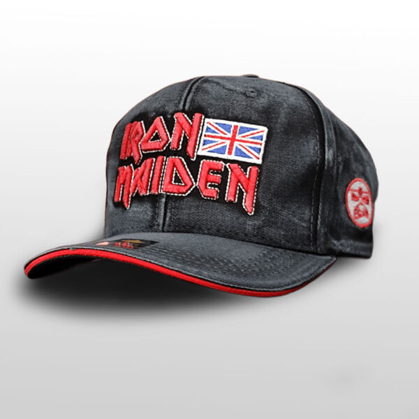 Boné Bordado Estonado - Iron Maiden - England