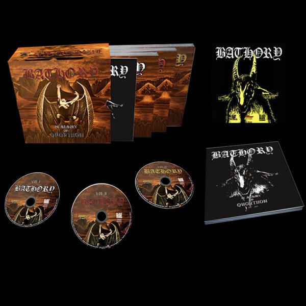 BOX Bathory - In Memory of Quorthon (3 CDs com Pôster e Livro)