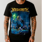 Camiseta Oficial Megadeth - Rust In Peace - Frente e Costas