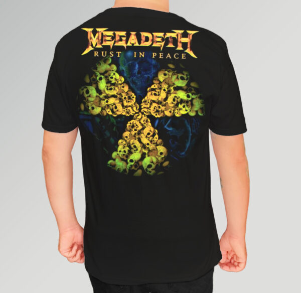 Camiseta Oficial Megadeth - Rust In Peace - Frente e Costas - Image 2