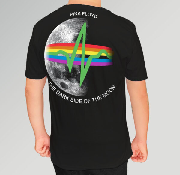 Camiseta Oficial Pink Floyd - The Dark Of The Moon - Frente e Costas - Image 2