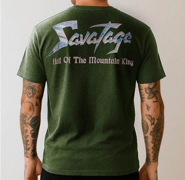 Camiseta Verde Savatage - Hall Of The Mountain King - Brutal Wear - Imagem 3