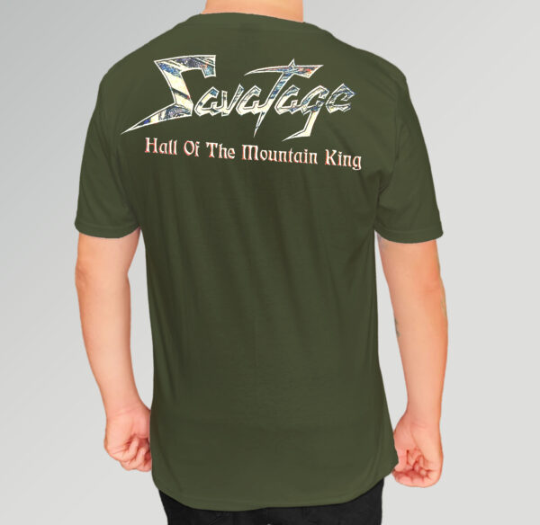 Camiseta Verde Savatage - Hall Of The Mountain King - Brutal Wear - Image 2