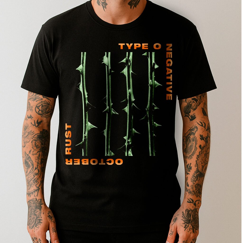 Camiseta Oficial Type O Negative - October Rust - Stamp - Extreme Sound ...