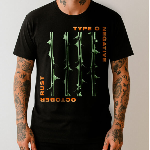 Camiseta Oficial Type O Negative - October Rust - Stamp