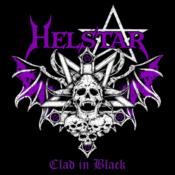 CD Helstar - Clad In Black + Vampiro (Digipack Duplo) 2020