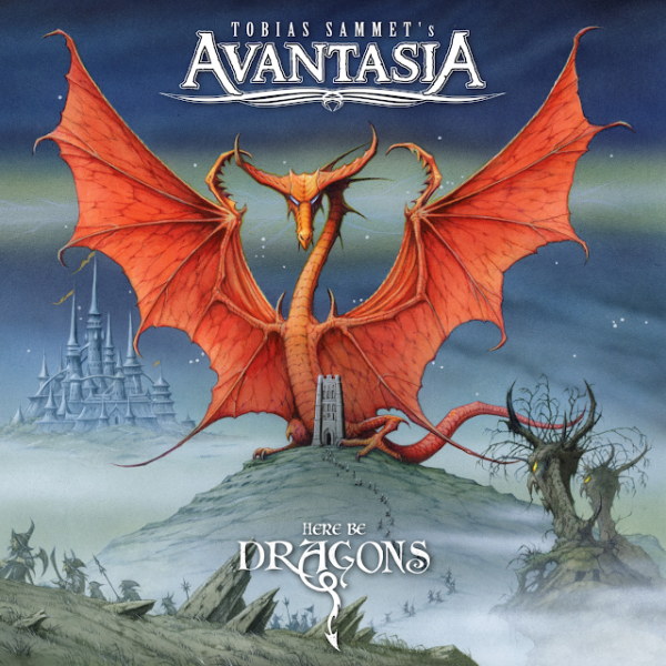 CD Avantasia - Here Be Dragons (Novo Álbum 2025) Slipcase