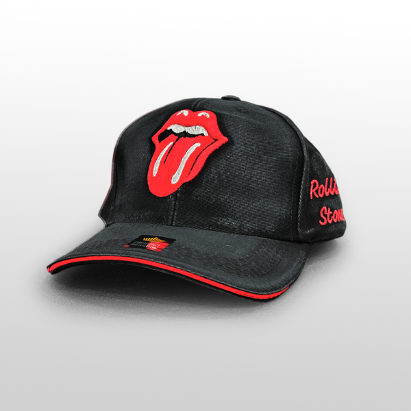 Boné Bordado Estonado - The Rolling Stones