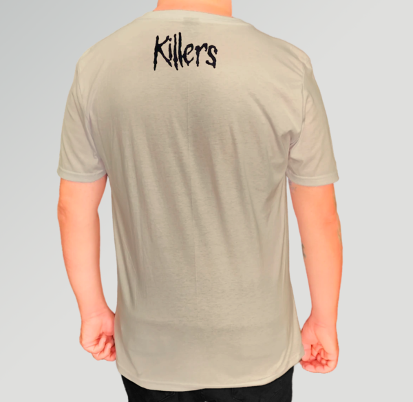 Camiseta Creme Oficial Iron Maiden - Killers (Frente e Costas) - Image 2
