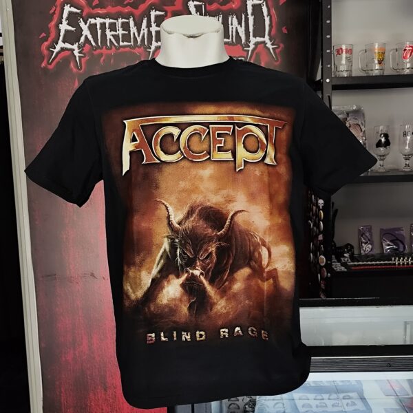 Camiseta Oficial Accept - Blind Rage - Brutal Wear - Image 5