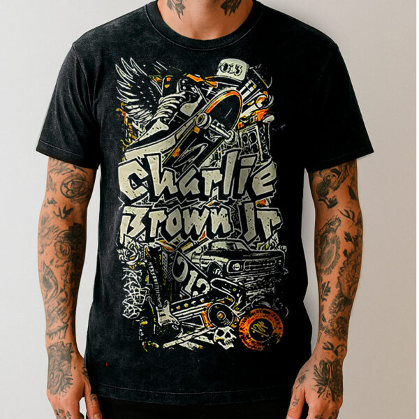 Camiseta Estonada Charlie Brown Jr - Bomber