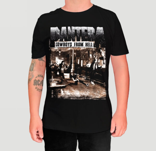 Camiseta Pantera - Cowboys From Hell - Brutal Wear