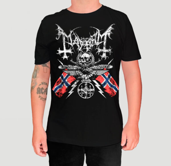 Camiseta Mayhem - Pure Fucking Armageddon 30 Years - Brutal Wear