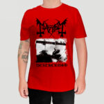 Camiseta Vermelha Mayhem - Deathcrush - Brutal Wear