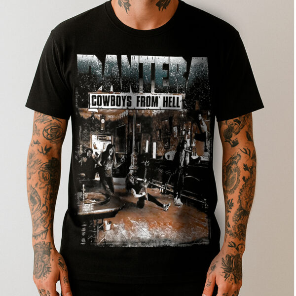Camiseta Pantera - Cowboys From Hell - Brutal Wear - Imagem 2
