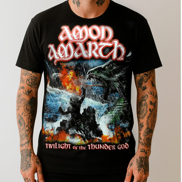 Camiseta Amon Amarch - Twilight of the Thunder God - Brutal Wear - Imagem 2