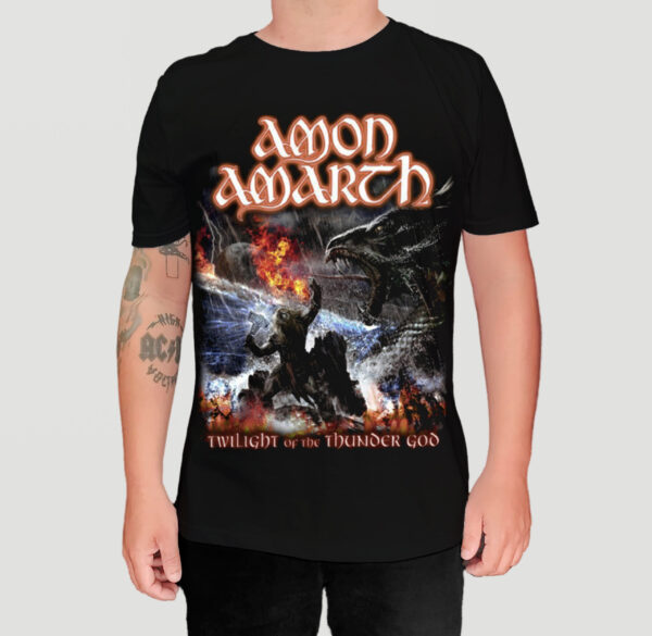 Camiseta Amon Amarch - Twilight of the Thunder God - Brutal Wear