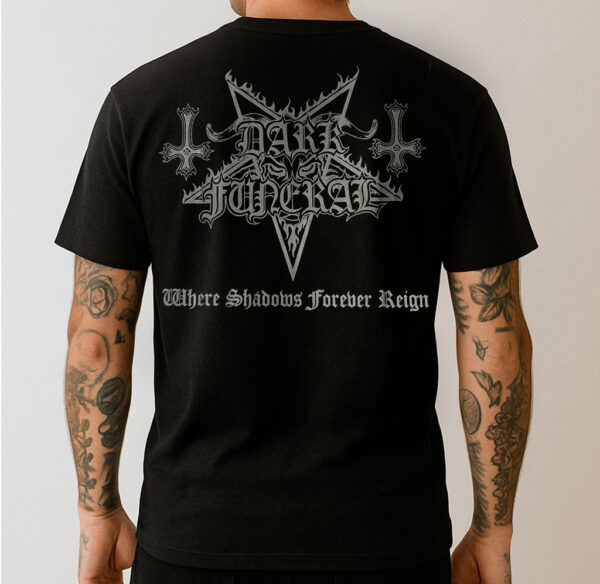 Camiseta Dark Funeral - Where Shadows Forever Reign - Brutal Wear - Imagem 3