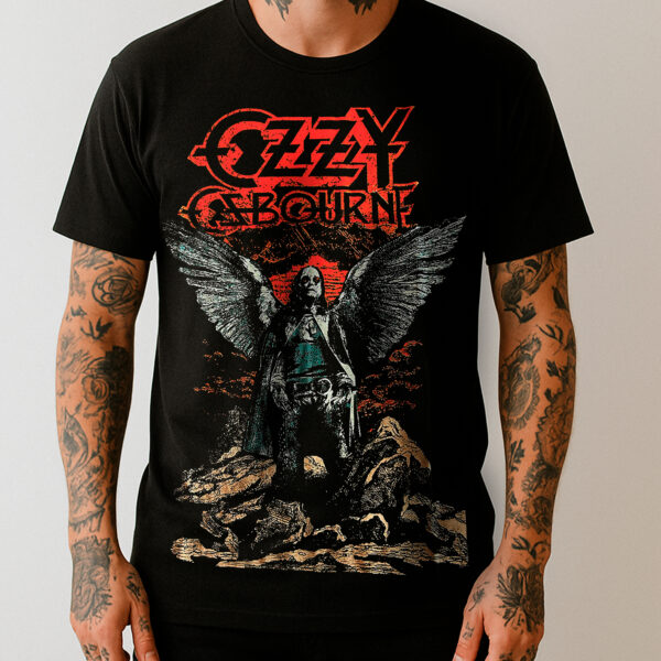 Camiseta Ozzy Osbourne - Black Rain - Brutal Wear - Imagem 2