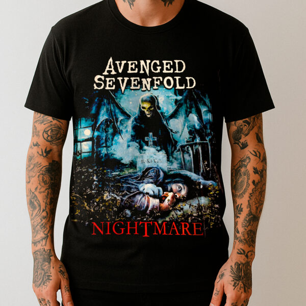 Camiseta Avenged Sevenfold - Nightmare - Brutal Wear - Imagem 2