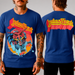 Camiseta Azul Judas Priest - Defenders of the Faith - Brutal Wear