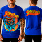 Camiseta Azul Judas Priest - Defenders of the Faith - Brutal Wear