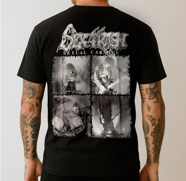 Camiseta Oficial SexTrash - Sexual Carnage - Brutal Wear - Imagem 3