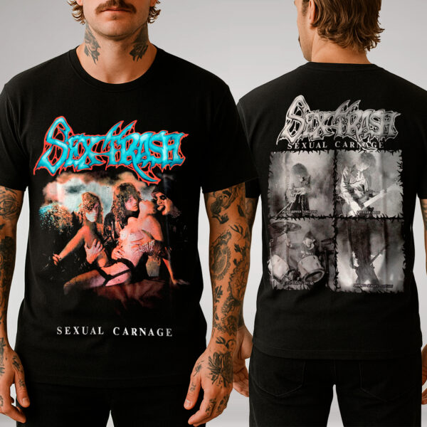 Camiseta Oficial SexTrash - Sexual Carnage - Brutal Wear