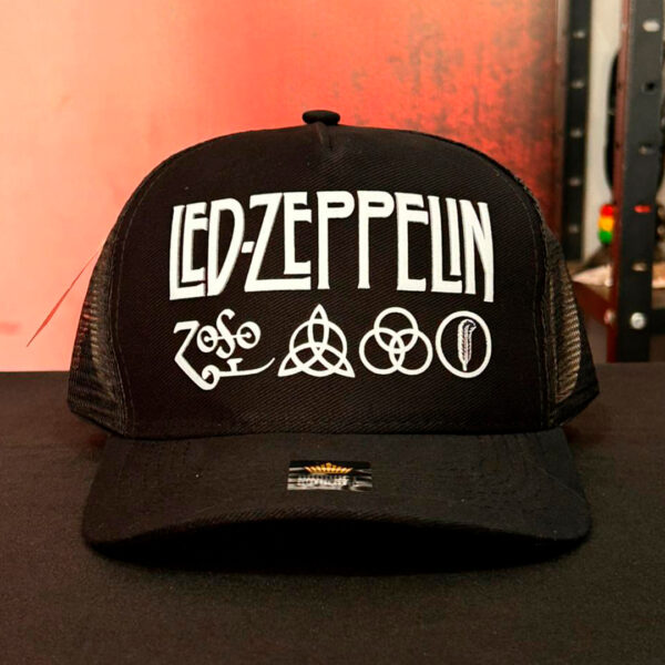 Boné Trucker - Led Zeppelin - Imagem 2