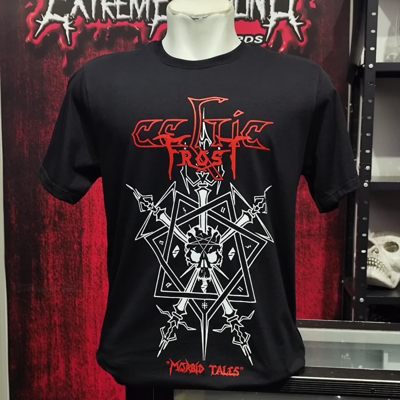 Camiseta Oficial Celtic Frost - Morbid Tales - Brutal Wear