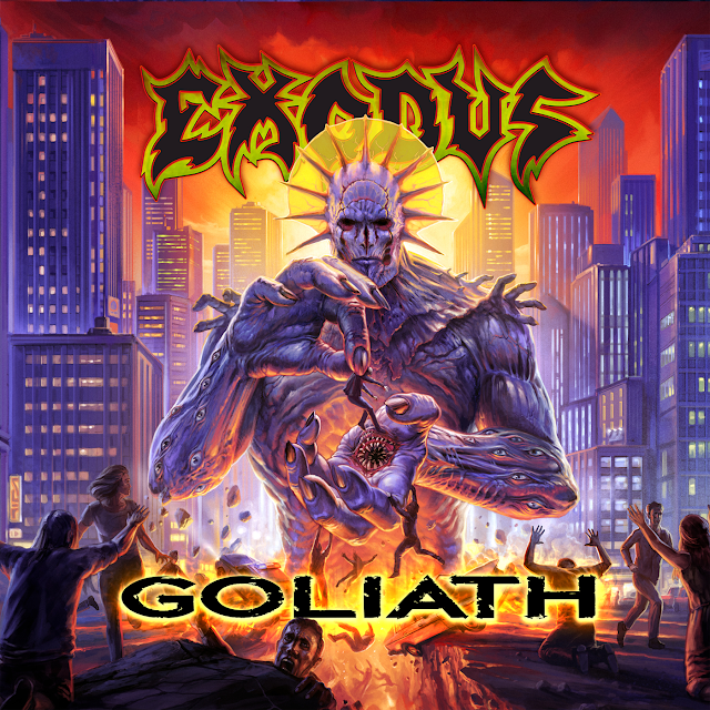 CD Exodus - Goliath (Acrílico) Novo Álbum 2026