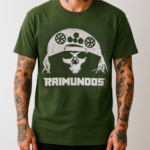 Camiseta Oficial Raimundos - Cangaceiro Verde - Brutal Wear