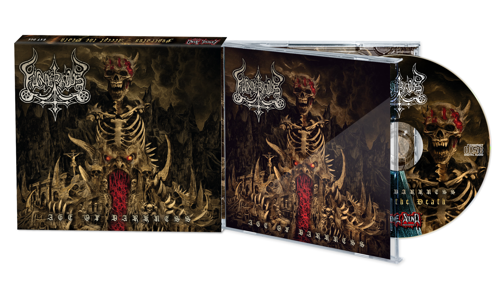 PRÉ VENDA CD Funeratus - Age of Darkness (Novo Álbum) com Bônus - Imagem 2