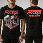 Camiseta Oficial Accept - Metal Heart - Brutal Wear