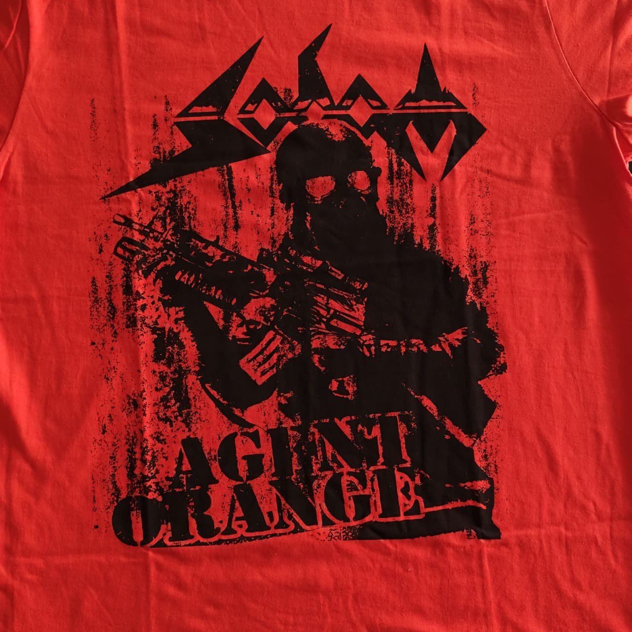 Camiseta Vermelha Sodom - Agent Orange - Brutal Wear - Imagem 4