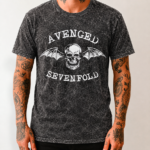 Camiseta Estonada Avenged Sevenfold - Death Bat - Brutal Wear